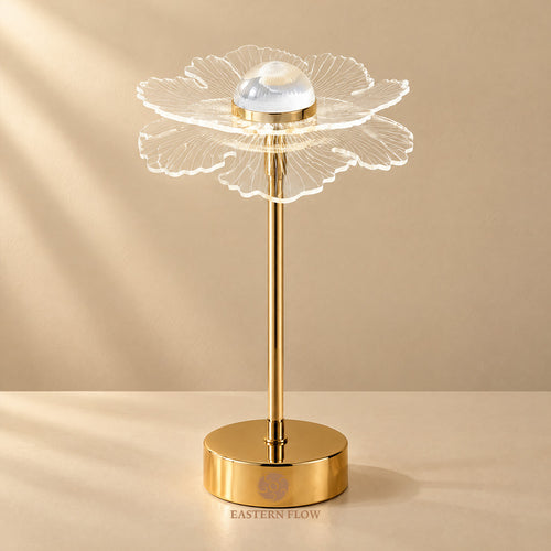 Energy Lamp: The Pearl's Bloom Double-Layer Shell Petal Lamp