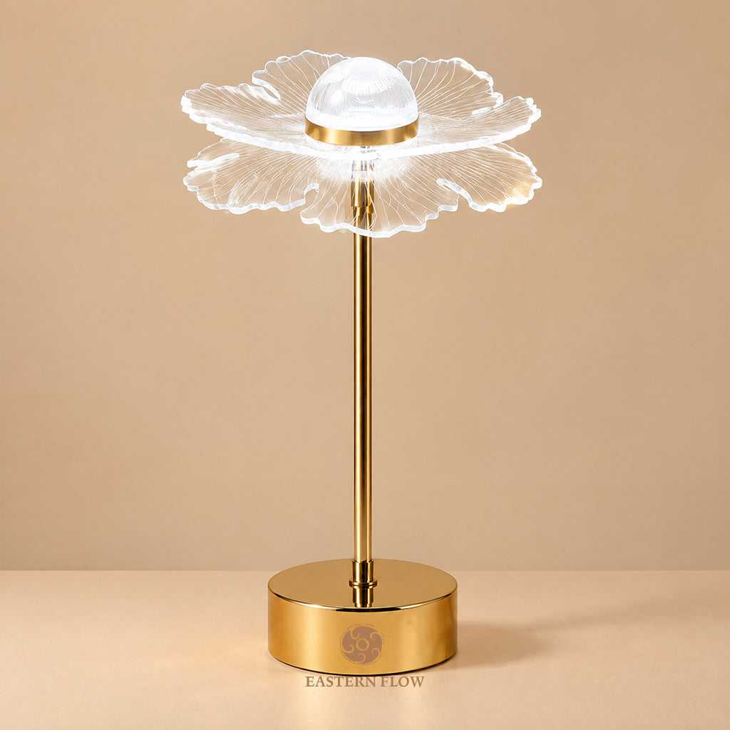 Energy Lamp: The Pearl's Bloom Double-Layer Shell Petal Lamp