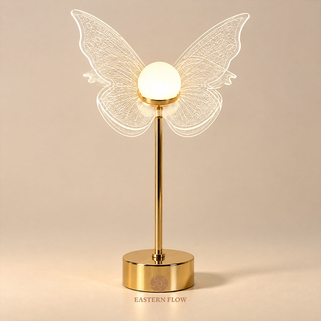 Energy Lamp: The Pearl's Flight Double-Layer Shell Butterfly Lamp