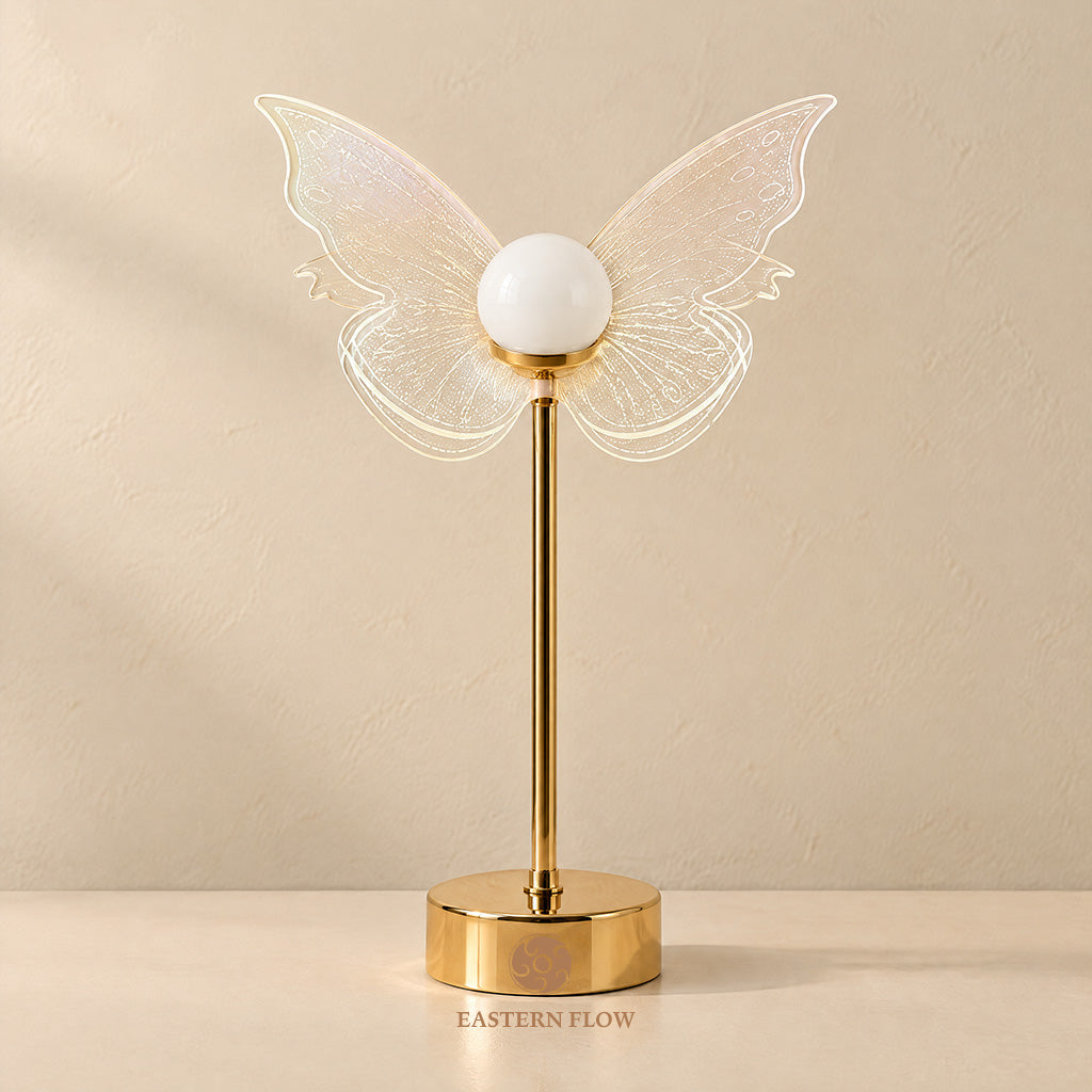 Energy Lamp: The Pearl's Flight Double-Layer Shell Butterfly Lamp