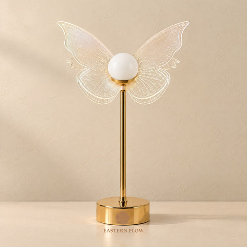 Energy Lamp: The Pearl's Flight Double-Layer Shell Butterfly Lamp