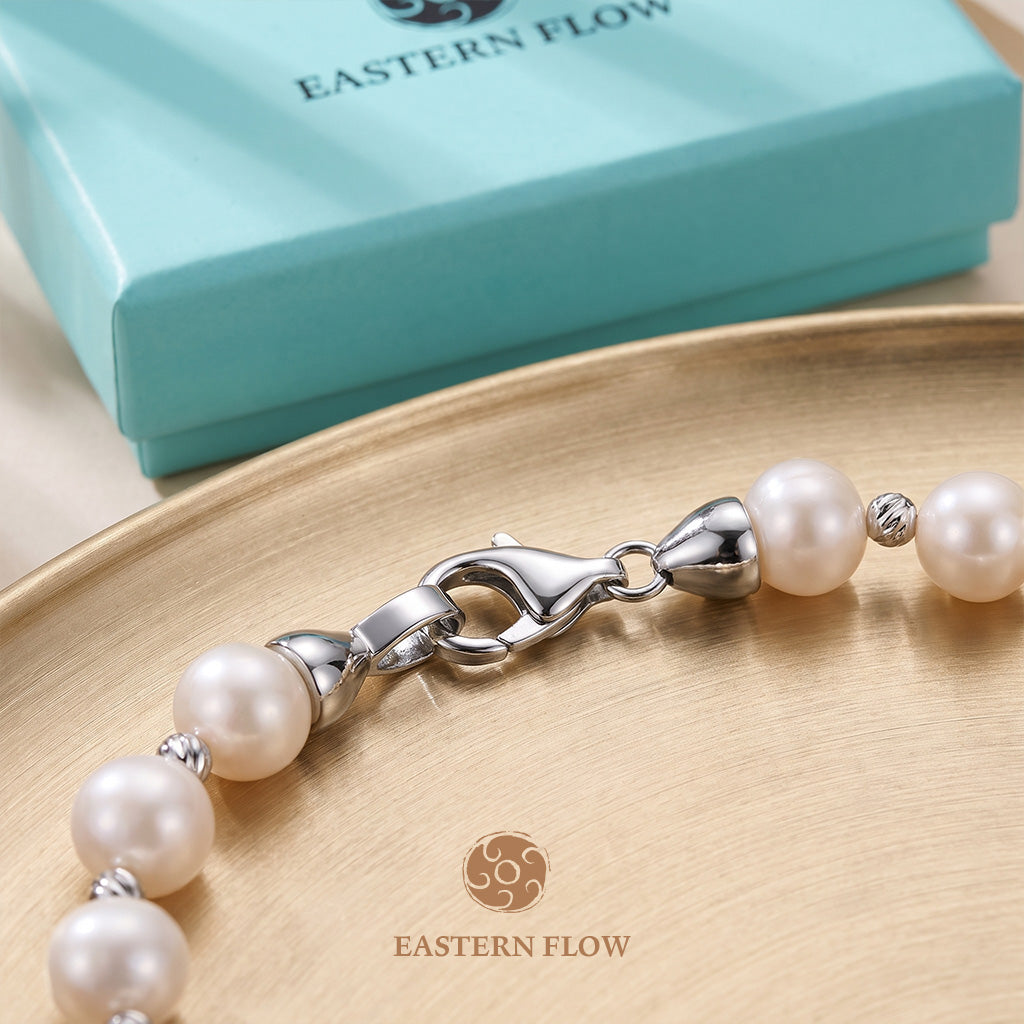 The Essence Series: Natural Freshwater Pearl Bracelet