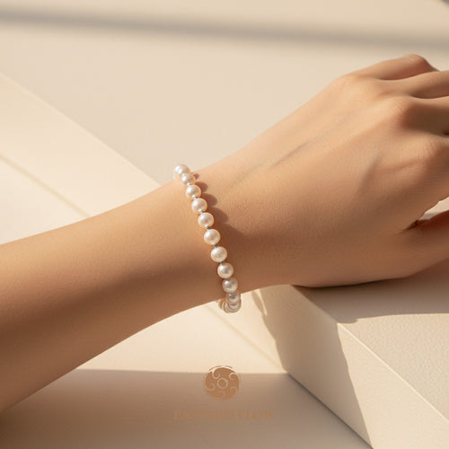 The Essence Series: Natural Freshwater Pearl Bracelet