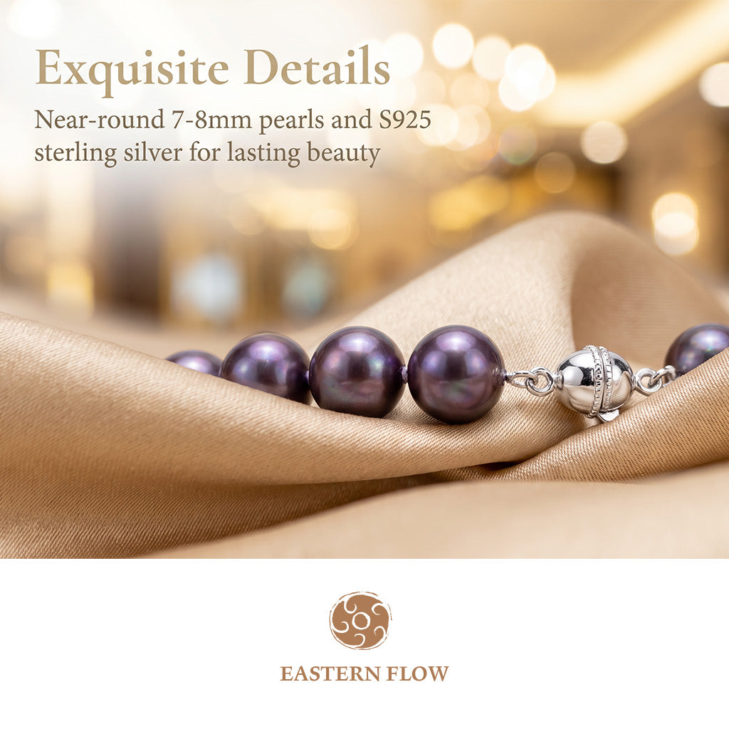 The Essence Series: Natural Edison Purple Pearl Strand (Period 9 Imperial Edition)