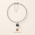 The Flow of Water: Single Natural Tahitian South Sea Pearl Bangle